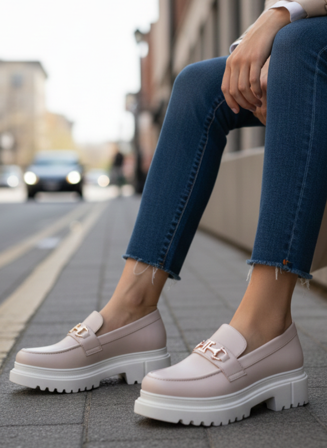 Chunky Loafer_Fawn