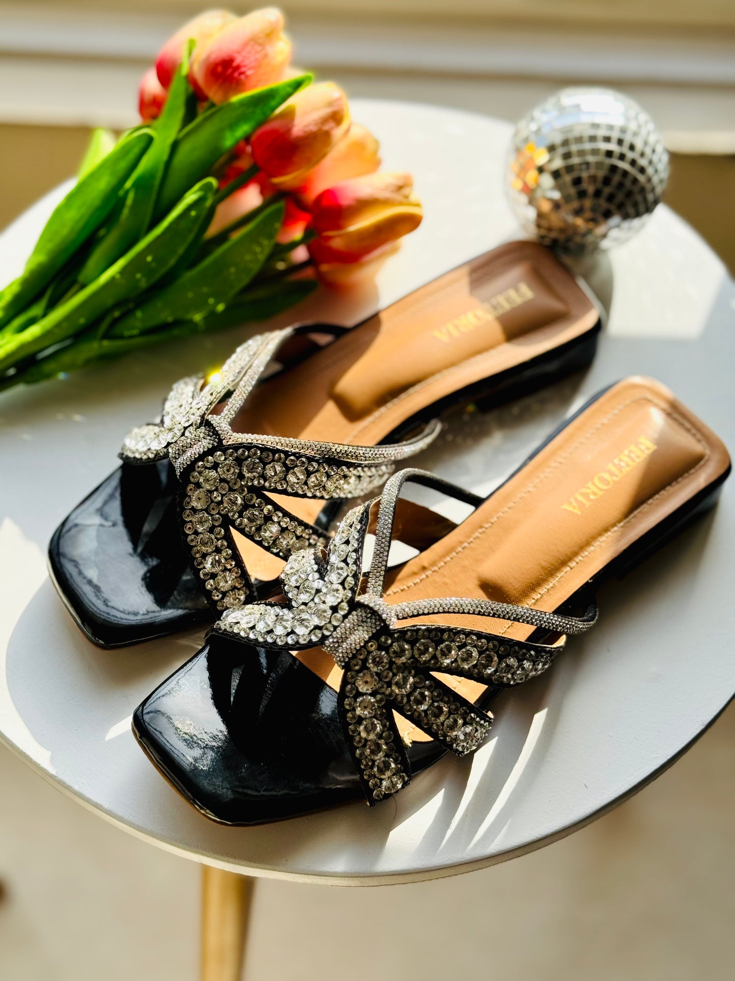 Ela Black – Luxury Flat with Crystal Glam